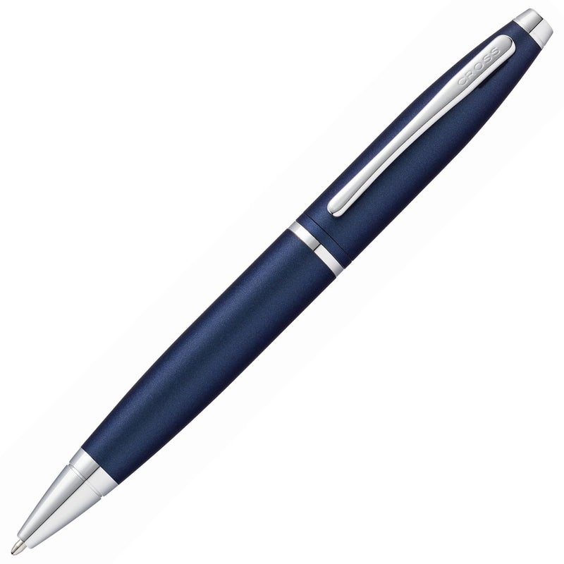 Cross Calais Refillable Ballpoint Pen Presented in a Luxury Gift Box - Medium Point, Black Ink, Matte Metallic Midnight Blue - Image 4